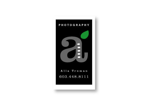 business card for A-Photography